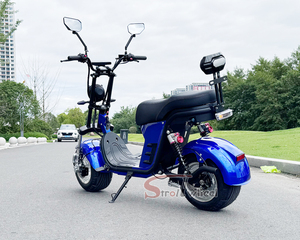 Scooter électrique brésilien Harley Citycoco, nouveau modèle avec moteur avant sans balais de 1000W, 60V20Ah, pneus larges, best-seller au Brésil - Product Image 2
