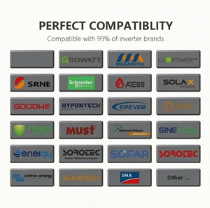 แบตเตอรี่ลิเธียมติดตั้งแนวตั้ง กันน้ำกันฝุ่นมาตรฐาน IP65 51.2V 300ah 314ah ระบบโซลาร์เซลล์ 15KWh 16KWh แบตเตอรี่ LiFepo4 - Product Image 2