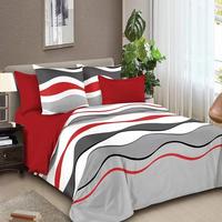 Ensemble de housse de couette 4-en-1 personnalisé OEM/ODM, tissé et imprimé, écologique, 130 GSM, doux, pour le marché africain