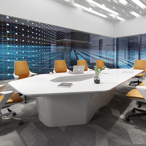 Customized Modern <b>Office</b> Conference Room <b>Table</b> Meeting <b>Office</b> <b>Tables</b> and Chairs 10 Seater - Product Image 6