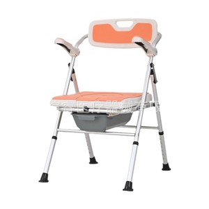 Chaise de toilette pliable en alliage d'aluminium avec siège antidérapant pour personnes âgées et femmes enceintes, chaise de douche pour salle de bain - Product Image 1