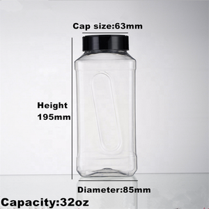 Bán Buôn Nhà Bếp Rỗng PET Nhựa Gia Vị Jar Và Nắp Chai Tiêu Gia Vị Tùy Chỉnh Gia Vị Shaker - Product Image 3