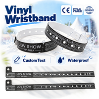 Gelang PVC Custom Produsen, Gelang ID Vinyl Lembut yang Dapat Disesuaikan untuk Dewasa, Sekali Pakai untuk Acara