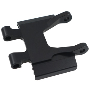 1pc <span class=keywords><strong>Plaque</strong></span> de protection inférieure de châssis en aluminium 7075 améliorée pour <span class=keywords><strong>moto</strong></span> RC, barrière anti-chute, échelle 1:4 Promoto-MX FXR - Product Image 2