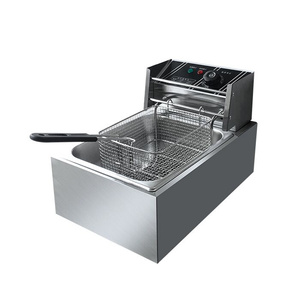 หม้อทอดไฟฟ้าชิป6L หม้อทอดเล็กอุปกรณ์ครัวทอด - Product Image 2