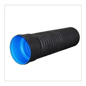 Hdpe plástico 3 10 15 18 20 24 polegadas preto escorredor tubo de plástico preços para venda