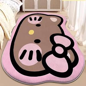 Alfombra Infantil de Diseño Animado Wan Xinlong, Suave, Imitación Cachemira, para Dormitorio, Lavable a Máquina, Fácil de Limpiar - Product Image 4