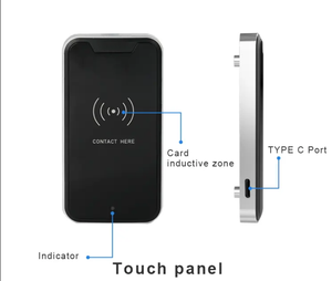 An ninh thông minh tủ khóa Keyless điện mật khẩu thẻ khóa bàn phím mở khóa cách cho cửa khách sạn - Product Image 4