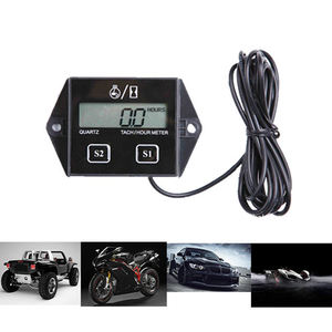 Compteur Horaire Numérique et Tachymètre Moteur – Afficheur LCD RPM Pour <span class=keywords><strong>Moto</strong></span>, Moteur 2/4 Temps, Voiture, Bateau - Product Image 5