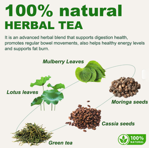 Supporto biologico per disintossicazione da tè Detox da 14 giorni per la salute intestinale dimagrante per la pancia dimagrante certificato ISO confezionato in busta sfusa - Product Image 3