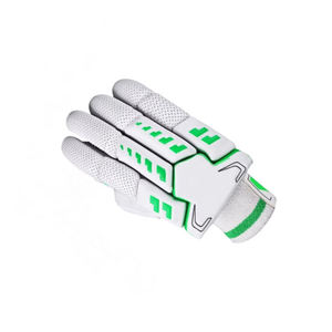 Gants de frappe de cricket haut de gamme pour batteur Doigts fendus Design élégant Prise en main confortable Patch en PVC pour le pouce Gants - Product Image 4