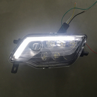 Phare LED YongJin pour VTT et UTV avec Angel Blanc pour Honda Pioneer 1000 Talon Rancher 420 Foreman 500 Rubicon 2014-2020