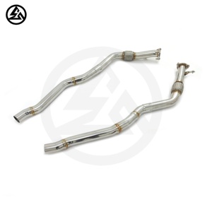 Tuyau d'échappement ODM CSZ pour Audi RS4 <span class=keywords><strong>RS5</strong></span> <span class=keywords><strong>B9</strong></span> 2.9T 2017-Kit de performance du système d'échappement du tuyau de descente avant - Product Image 4