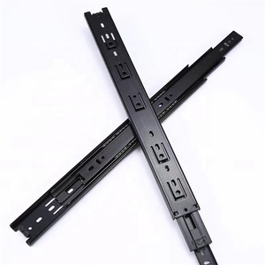 Thép không gỉ hiện đại ngăn kéo theo dõi ba phần im lặng hướng dẫn đường sắt phụ kiện phần cứng dày đệm Ngăn kéo trượt đường sắt - Product Image 4