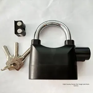 <span class=keywords><strong>Candado</strong></span> de alarma transfronterizo <span class=keywords><strong>para</strong></span> Amazon Wish <span class=keywords><strong>110</strong></span>, <span class=keywords><strong>candado</strong></span> antirrobo impermeable a prueba de herrumbre <span class=keywords><strong>para</strong></span> puerta de motocicleta, armario, almacenamiento de bicicletas - Product Image 3