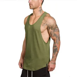 Quick Dry Sports Polyester Fabric Fitness Workout Active Wear Men's T-shirts Wholesale Mens Gym Clothing Elastane T Shirts