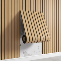 Panneaux muraux en mousse autocollants 3D - Panneaux muraux insonorisés et imperméables pour plafond et mur intérieurs
