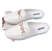 Sandales plates décontractées à plateforme souple pour femmes, style mule, personnalisables, collection été 2024, vente en gros