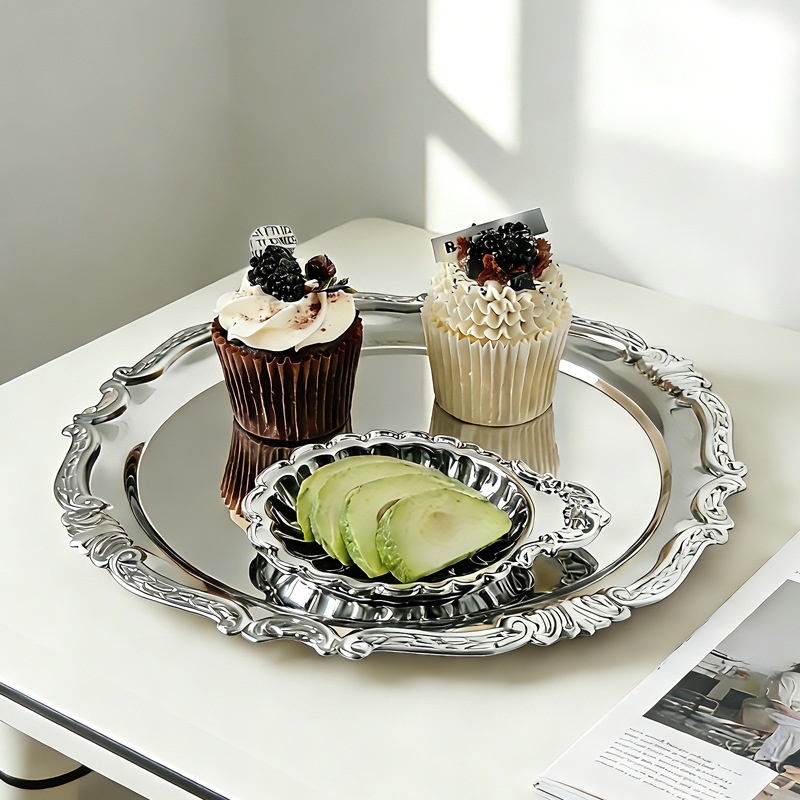 304 Stainless Steel Lace Tray Cake