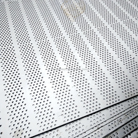 Petite maille perforée d'écran en métal microperforé de plaque en aluminium de trou Ultra-fin avec des services de traitement de pliage de soudure de coupe