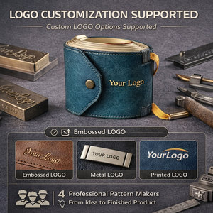 <span class=keywords><strong>Portafoglio</strong></span> Sottile di Lusso in <span class=keywords><strong>Pelle</strong></span> Vintage con Protezione RFID, Chiusura Magnetica, Facile Accesso alle Banconote, <span class=keywords><strong>Grande</strong></span> Capacità, Portatile, Unisex, Design Unico - Product Image 4