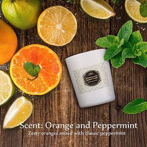 Z &amp; M velas 4 Paquete de <span class=keywords><strong>Anjou</strong></span>, regalo de la vela con 4 aromas velas de cera - Product Image 4