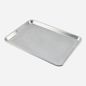 1.0 Loyang Persegi Panjang dari Paduan Aluminium Tebal untuk Pabrik Makanan, Alat Pembuat Roti dan Kue - Product Image 1