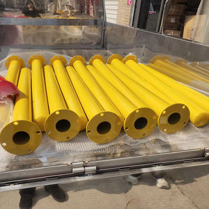 Poste de advertencia de alta visibilidad para seguridad vial, poste personalizado de acero PU TPU, bolardo <span class=keywords><strong>Flexible</strong></span>, poste delineador de tráfico para carretera - Product Image 6