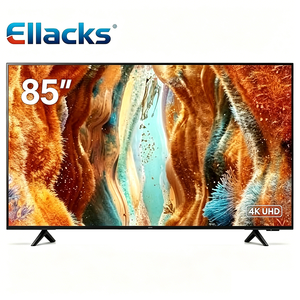 Téléviseur intelligent 4K UHD QLED à rétroéclairage LED sans bordure grand écran 85 pouces, WIFI, multilingue, Android, 120Hz, cinéma, jeux - Product Image 1