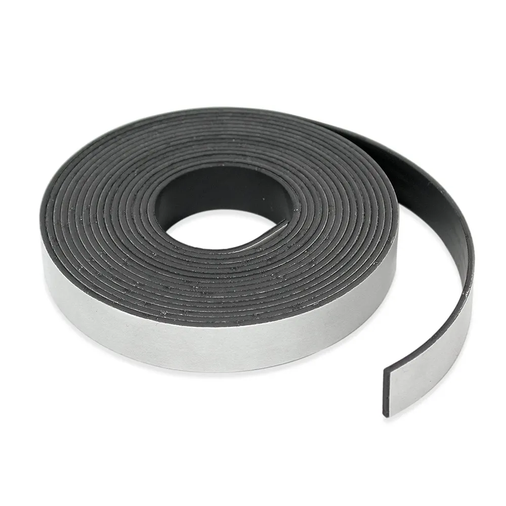 Extra Strong Magnet Tape One Side Adhesive Magnetic strip Length width thickness customization Magnets for Crafts