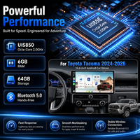 Pour Toyota RAV4 2020-2025, autoradio Android 15 OLED tactile 14,6 pouces, CarPlay sans fil et Android Auto, GPS stéréo