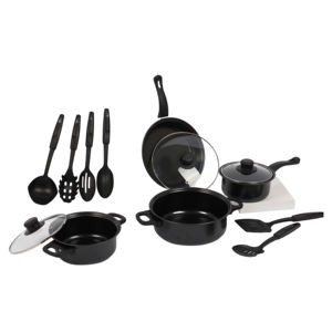 Juegos de utensilios de cocina al por mayor 13 piezas <span class=keywords><strong>ollas</strong></span> y sartenes de cocina de hierro antiadherente artículos de aluminio de hierro fundido accesorios de cocina utensilios <span class=keywords><strong>Tefal</strong></span> - Product Image 4