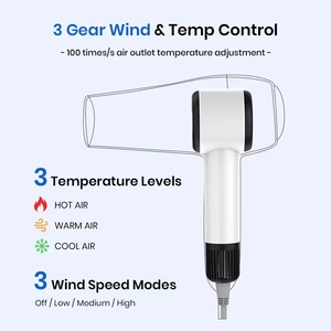 Mini Özel Marka BLDC Motorlu Yüksek Hızlı 110000 RPM Fırçasız Elektrikli Hızlı Kurutma Profesyonel İyonik Mini Saç Kurutma Makinesi Taşınabilir - Product Image 5