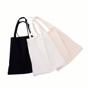 Wholesale Blank Canvas <b>Bag</b> Solid-color Advertising Hand-held Canvas <b>Bags</b> - Product Image 6