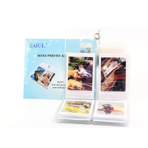 Caiul dernière conception colorée d'album Photo suspendu en PVC de Style Kpop avec Logo imprimé pour <span class=keywords><strong>Fujifilm</strong></span> <span class=keywords><strong>Instax</strong></span> Mini 8 <span class=keywords><strong>Film</strong></span> 7/8/25/50/90 - Product Image 1