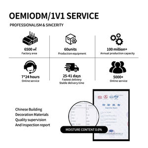 Revêtement intérieur en bois massif Wpc à bas prix Grille cannelée Panneaux muraux intérieurs en PVC Panneaux <span class=keywords><strong>de</strong></span> grilles en bois à lamelles pour la décoration - Product Image 6
