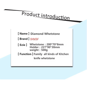 หินลับมีดเพชรแฟชั่นจีนยอดนิยม ขนาด 400/1000 กริต - Product Image 4