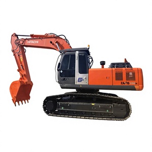 Excavatrice sur chenilles Hitachi ZX350 d'occasion, 35 tonnes, d'origine japonaise, hydraulique, robuste, pour projet minier. - Product Image 1
