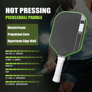 Pala de Pickleball Pro V de Fibra de Carbono Cruda, Superficie Texturizada de 16 mm, Núcleo de Panal Ligero, Ecológica, Aprobada por la USAPA, con Funda - Product Image 2