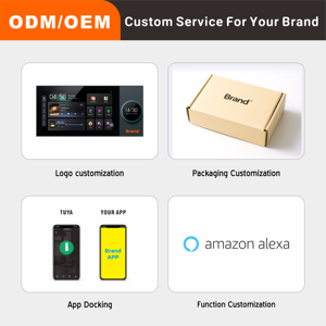 Tuya tysh nhà thông minh Màn hình điều khiển trung tâm bảng điều khiển chuyển đổi với ZigBee Hub cổng đa chức năng màn hình cảm ứng - Product Image 6