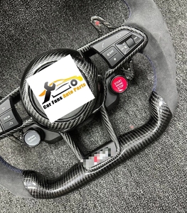 พวงมาลัยคาร์บอนไฟเบอร์<span class=keywords><strong>มือ</strong></span><span class=keywords><strong>สอง</strong></span>คุณภาพดีสำหรับ <span class=keywords><strong>Audi</strong></span> <span class=keywords><strong>R8</strong></span>  ชุดพวงมาลัยหุ้มหนัง  ตกแต่งปรับปรุงใหม่ - Product Image 6