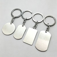 Porte-clés en alliage de zinc vierge de haute qualité, personnalisables avec logo, multiples formes, gravables, pour la mode et le luxe, vente en gros
