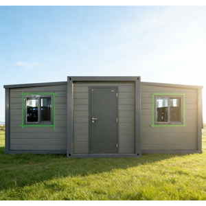 <span class=keywords><strong>Maison</strong></span> préfabriquée à double aile isolée - Protection thermique en laine <span class=keywords><strong>de</strong></span> roche pour les stations <span class=keywords><strong>de</strong></span> recherche arctiques - Product Image 4