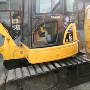 Excavatrice d'occasion KOMATSU PC55MR Mini 5,5 tonnes, pelle hydraulique sur chenilles d'occasion, PC30MR PC78US, haute qualité - Product Image 1