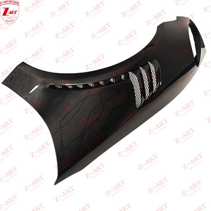Parafango Anteriore in Fibra di Carbonio Z-ART 992 GT2RS per <span class=keywords><strong>Porsche</strong></span> 992 911 2018+ <span class=keywords><strong>Tutti</strong></span> i <span class=keywords><strong>Modelli</strong></span> Kit Carrozzeria Facelift - Product Image 3
