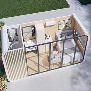 Quente elegante personalizado luxo Premium Prefab Apple Cabin Casa para Residencial - Product Image 4