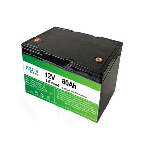 Factory Yilink baterai litium LiFePO4 12V 80ah, baterai untuk mengganti baterai asam timbal - Product Image 4