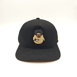 Casquettes de sport personnalisées à 5 panneaux, couleur unie, logo brodé personnalisé, casquette de baseball brodée unisexe, tissu Dobby Oxford - Product Image 4