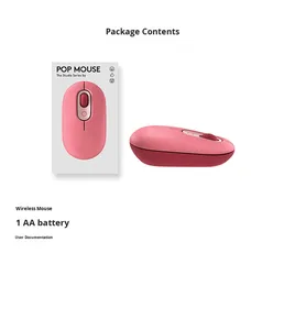 Compact Cute Business <span class=keywords><strong>Mouse</strong></span> <span class=keywords><strong>sem</strong></span> <span class=keywords><strong>fio</strong></span> com LED Backlit Rastreamento Óptico para Bluetooth Três-Mode Pop para Office Home Use for - Product Image 5