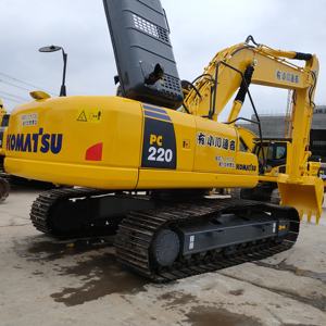 รถขุดแบบติดตาม PC220-8N1 Komatsu มือสองของ22ton ใช้รถขุด Komatsu สำหรับงานวิศวกรรมในเซี่ยงไฮ้ - Product Image 2